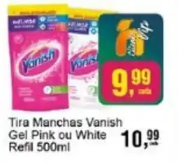 Negreiros Tira Manchas Vanish Gel Pink ou White Refil oferta