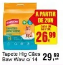 Negreiros Tapete Hig Caes Baw Waw oferta