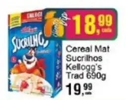 Negreiros Cereal Mat Sucrilhos Kellogg's Trad oferta