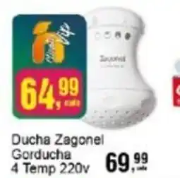 Negreiros Ducha Zagonel Gorducha 4 Temp 220v oferta
