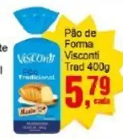 Negreiros Pão de Forma Viscont Visconti Trad oferta
