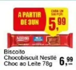 Negreiros Biscoito Chocobiscuit Nestlé Choc ao Leite oferta