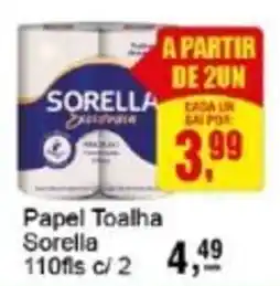 Negreiros Papel Toalha Sorella 110fls oferta