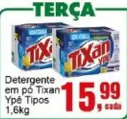 Negreiros Detergente em pó Tixan Ype Tipos oferta
