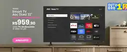 Gazin Smart TV Aoc DLed 32" oferta