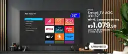Gazin Smart TV AOC LED 32" oferta