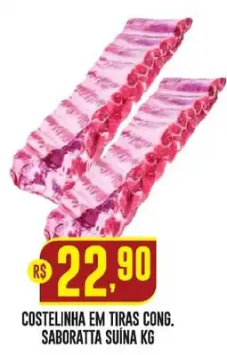Casagrande Supermercados Costelinha em tiras cong. saboratta suina oferta