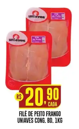 Casagrande Supermercados Filé de peito frango uniaves cong. bd. oferta