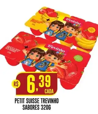 Casagrande Supermercados Petit suisse trevinho sabores oferta