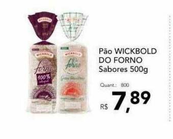 Supermercados Koch Pão Wickbold Do Forno Sabores oferta