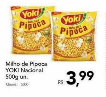 Milho De Pipoca Yoki Nacional