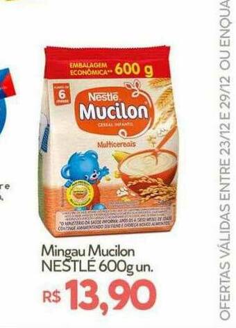 Supermercados Koch Mingau Mucilon Nestlé oferta