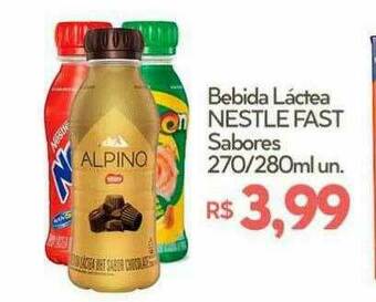 Supermercados Koch Bebida Láctea Nestle Fast Sabores oferta