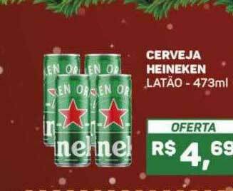 Pais e Filhos Supermercados Cerveja Heineken oferta