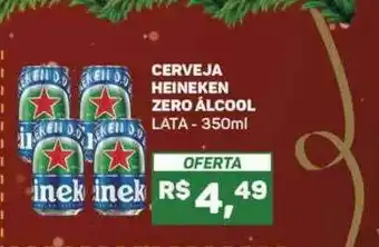 Pais e Filhos Supermercados Cerveja Heineken Zero álcool oferta