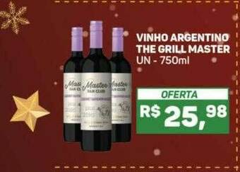 Vinho Argentino The Grill Master