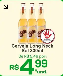 Cocipa Cerveja Long Neck Sol oferta