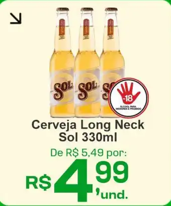 Cocipa Cerveja Long Neck Sol oferta
