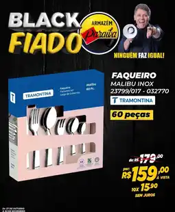 Armazém Paraíba Faqueiro malibu inox 23799/017-032770 t tramontina oferta