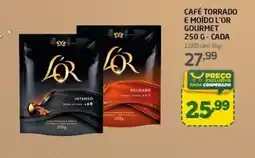Cooper Café torrado e moído l'or gourmet cada oferta
