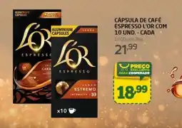 Cooper Cápsula de café espresso l'or oferta