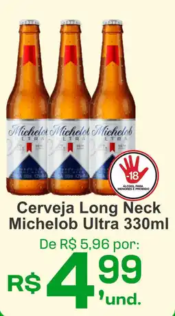 Cocipa Cerveja Long Neck Michelob Ultra oferta
