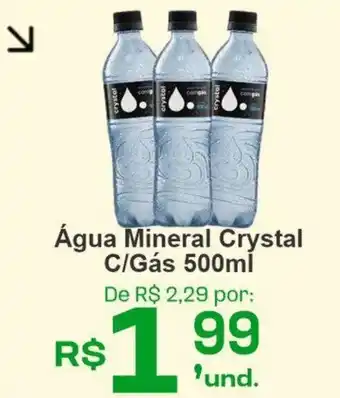 Cocipa Água Mineral Crystal C/Gás oferta