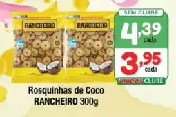 Supermercados Unidos Rosquinhas de Coco RANCHEIRO oferta