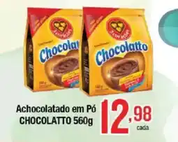 Supermercados Unidos Achocolatado em Pó CHOCOLATTO oferta