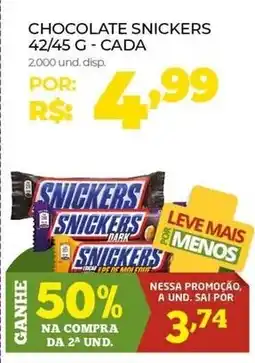 Cooper Chocolate snickers oferta