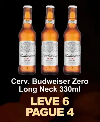 Cerv. Budweiser Zero Long Neck