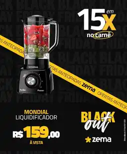 Zema Mondial liquidificador oferta