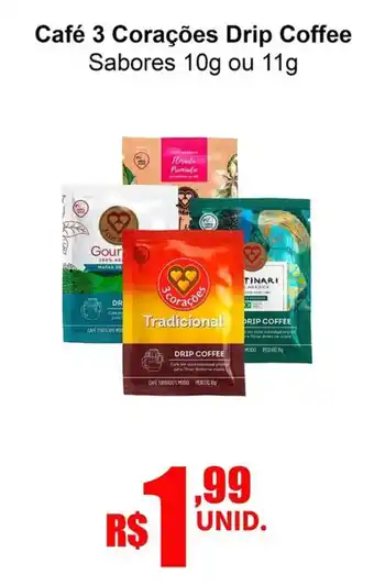 Oriundi Café 3 Corações Drip Coffee oferta