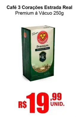 Oriundi Café 3 Corações Estrada Real Premium à Vácuo oferta