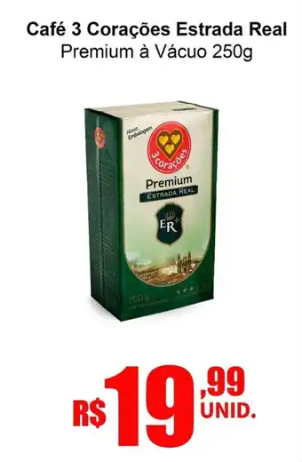 Oriundi Café 3 Corações Estrada Real Premium à Vácuo oferta