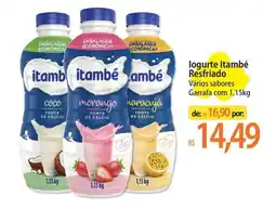 Atacadão logurte Itambé Resfriado Vários sabores Garrafa oferta