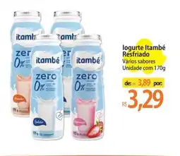Atacadão logurte Itambé Resfriado oferta