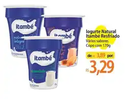 Atacadão logurte Natural Itambé Resfriado Vários sabores oferta