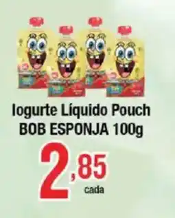Supermercados Unidos logurte Líquido Pouch BOB ESPONJA oferta