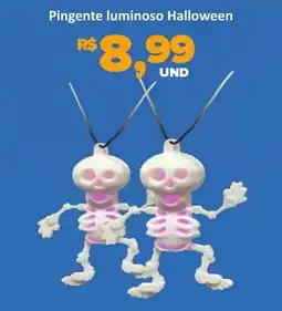 Paulistão Supermercados Pingente luminoso Halloween oferta