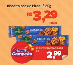 Paulistão Supermercados Biscoito cookie Piraquê oferta