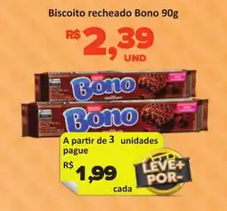 Paulistão Supermercados Biscoito recheado Bono oferta
