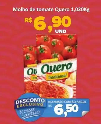 Paulistão Supermercados Molho de tomate Quero oferta