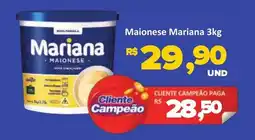 Paulistão Supermercados Maionese Mariana oferta