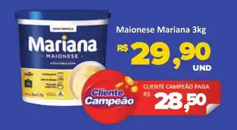 Paulistão Supermercados Maionese Mariana oferta