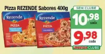 Supermercados Unidos Pizza REZENDE Sabores oferta