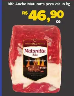 Paulistão Supermercados Bife Ancho Maturatta peça vácuo oferta