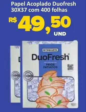 Paulistão Supermercados Papel Acoplado Duofresh oferta