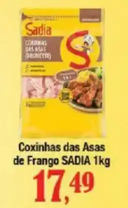 Supermercados Unidos Coxinhas das Asas de Frango SADIA oferta