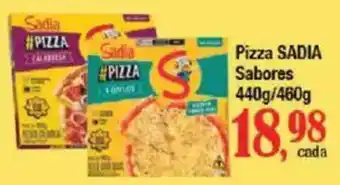 Supermercados Unidos Pizza SADIA Sabores oferta
